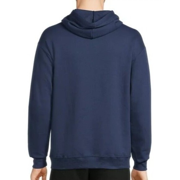 Men's 2XL Navy Blue Hoodie NEW Pullover with pockets Athletic Works - Picture 2 of 2